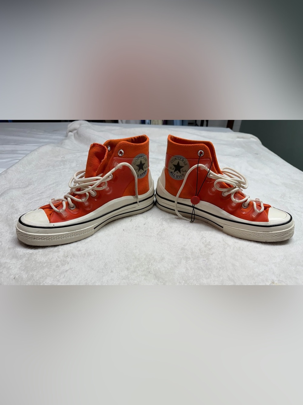 Converse Chuck 70 Peace & Unity High Top Poppy Glow Orange 172259C Mens 10